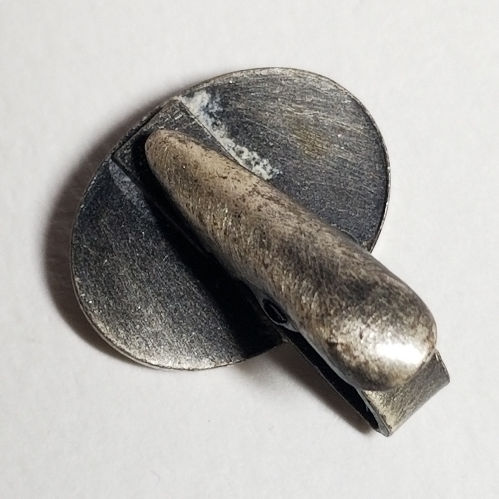 Relisted - Vintage beer stein tie clip silver tone - Picture 9 of 12